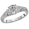 Classic Semi-Mount Diamond Ring