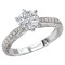 Classic Semi-Mount Diamond Ring