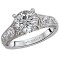 Classic Semi-Mount Diamond Ring